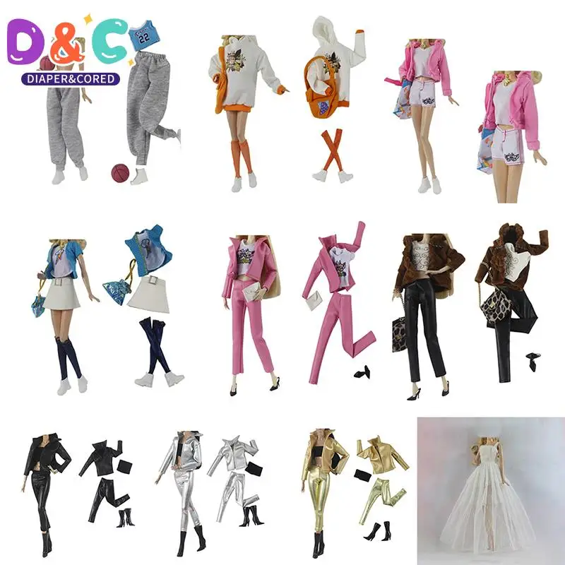 

1 комплект, Одежда для куклы, платье, модная юбка, платье для куклы 30 см, аксессуары для шарнирных кукол, подарок для девочки, детская игрушка