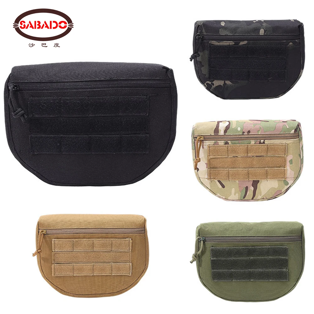 

Tactical Dump Drop Pouch MOLLE Webbing Hook Loop Fanny Pack For JPC CPC AVS APC RRV Hunting Vest Tool Airsoft Storage Kit Bag