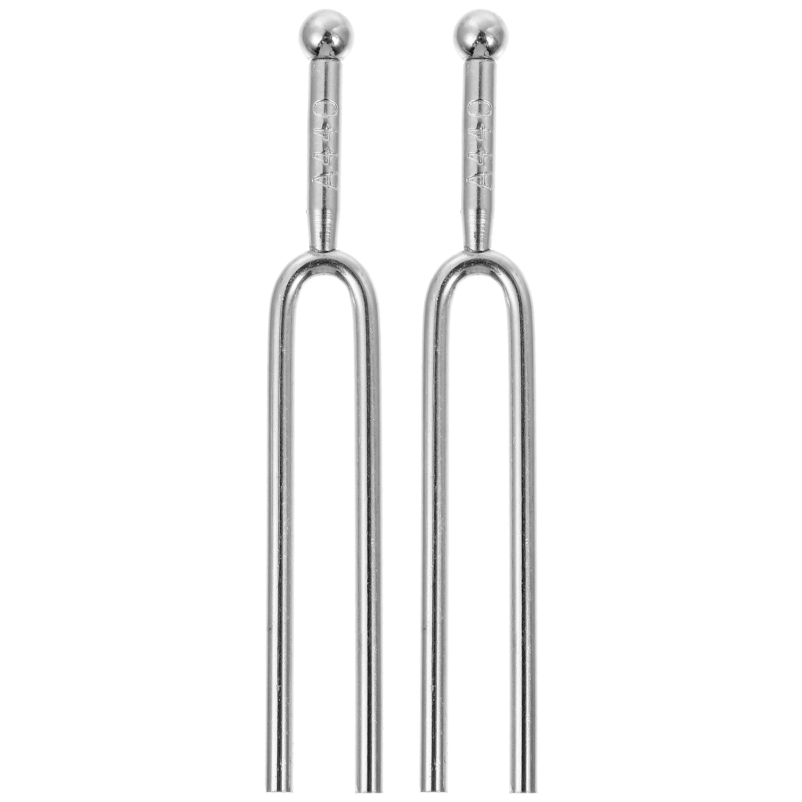 

2 Pcs Tuning Fork A Tone Tuners Guitar Forks Accessories Musical Aluminum Alloy Instrument 440Hz