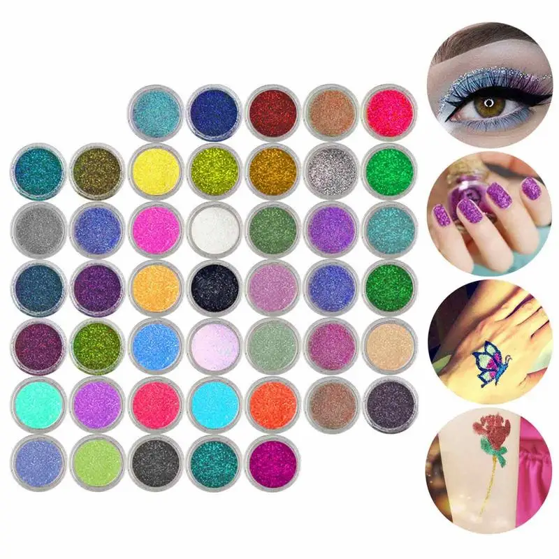 Glitter Fine Dust Powder Nail Art Make Up Body Glitter Shimmer Powder Decoration For Face Body Eye Shadow Craft Cosmetic
Glitter Fine Dust Powder Nail Art Make Up Body Glitter Shimmer Powder Decoration For Face Body Eye Shadow Craft Cosmetic