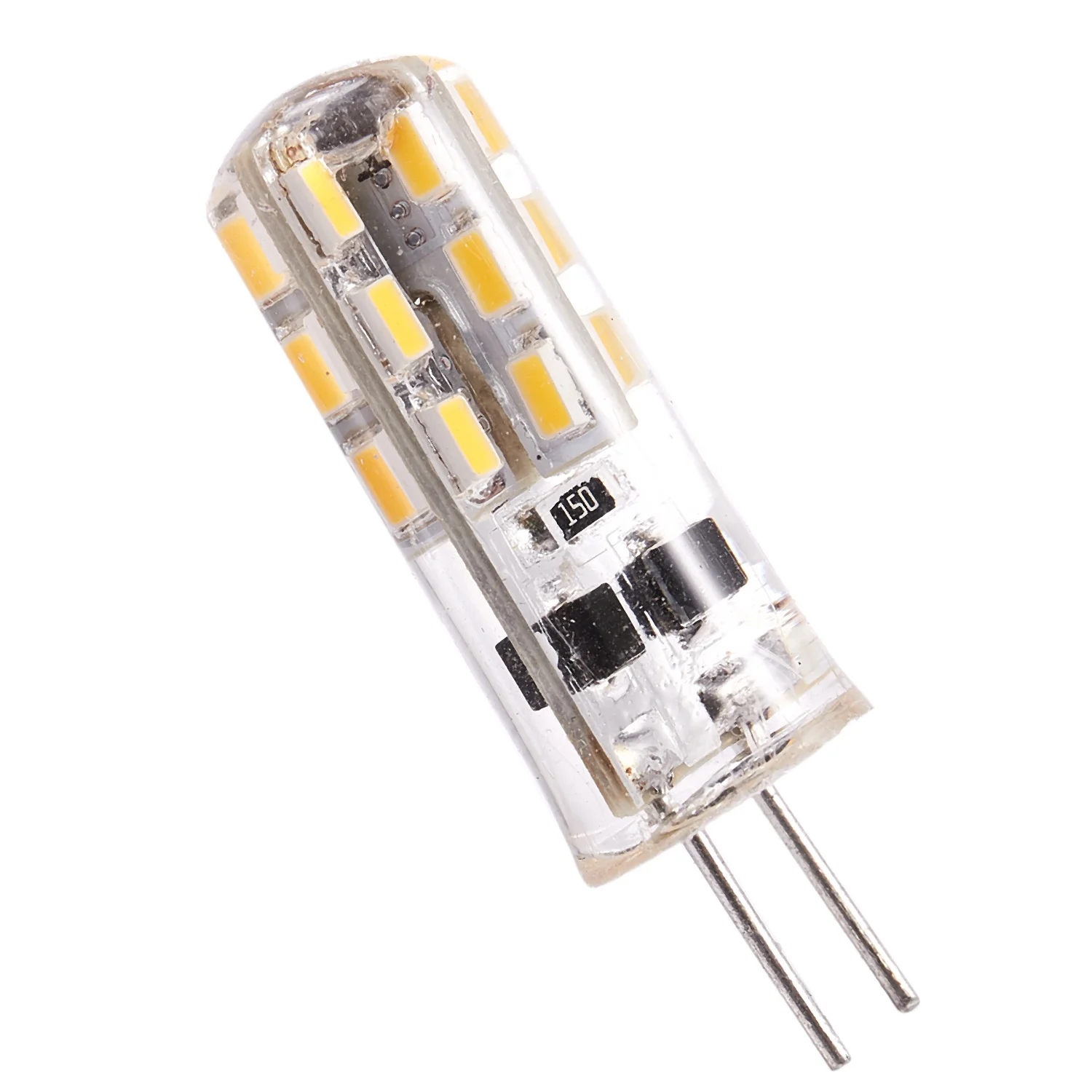 

G4 LED Spot light Bulb Lamp 1.5W 24 SMD 3014 Warm White 12V DC