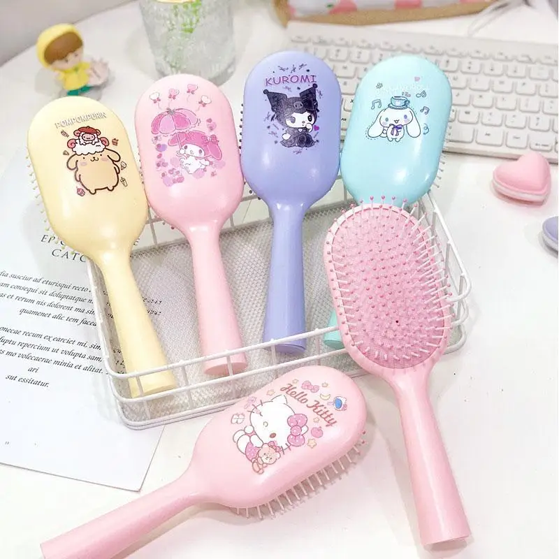Kawaii Hellokitty Comb Sanrio Mymelody Kuromi Cinnamoroll Cartoon Hairdressing Comb Airbag Massage Comb Cute Girl Gift
Kawaii Hellokitty Comb Sanrio Mymelody Kuromi Cinnamoroll Cartoon Hairdressing Comb Airbag Massage Comb Cute Girl Gift