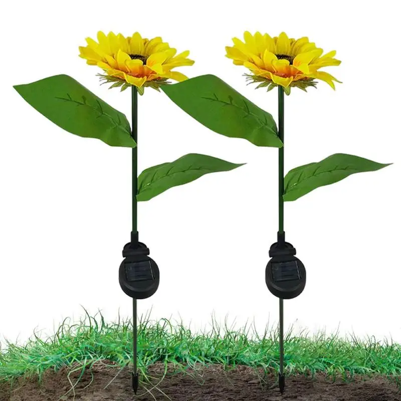 2pc Sunflower Solar Lights LED Lawn Lamp For Outdoor Garden Courtyard Outdoor Powerful Sun Flower Solar Lamps Night Light Decor
2pc Sunflower Solar Lights LED Lawn Lamp For Outdoor Garden Courtyard Outdoor Powerful Sun Flower Solar Lamps Night Light Decor