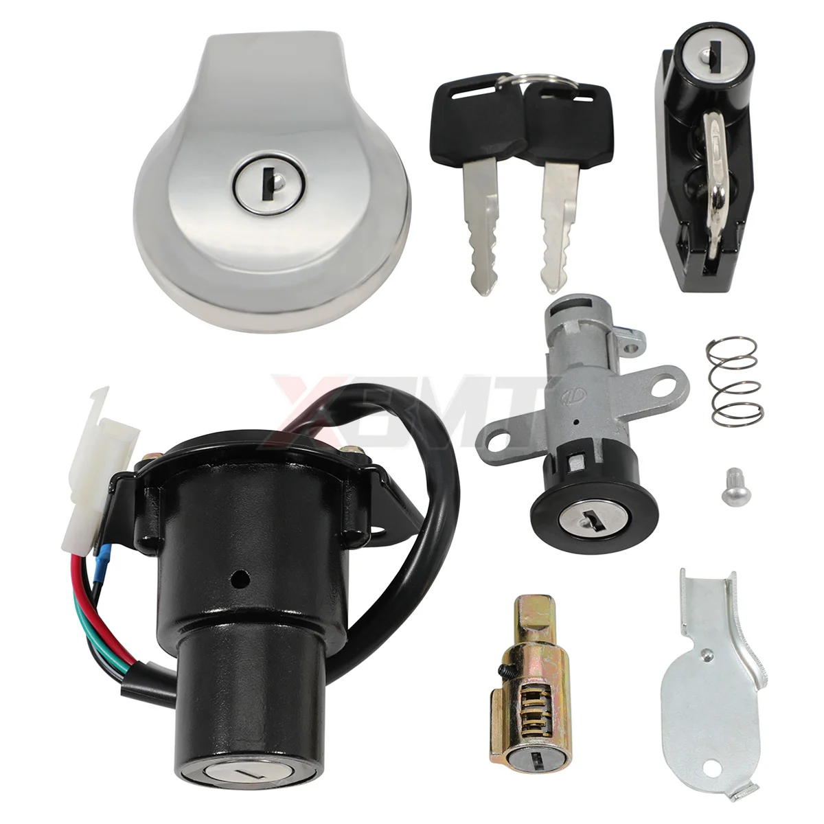 Motorcycle Ignition Switch Seat Lock Key Fuel Gas Cap Set For Yamaha V-Star Drag Star XVS650 XVS1100 XVS650A XVS650AT XVS1100A
Motorcycle Ignition Switch Seat Lock Key Fuel Gas Cap Set For Yamaha V-Star Drag Star XVS650 XVS1100 XVS650A XVS650AT XVS1100A