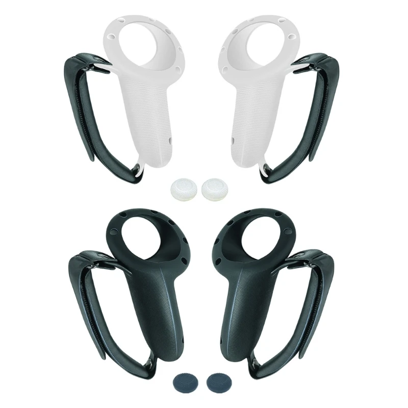Silicone Grip Cover & Strap for MetaQuest 3 Protective Cover Touch Controllers H7JF
Silicone Grip Cover & Strap for MetaQuest 3 Protective Cover Touch Controllers H7JF