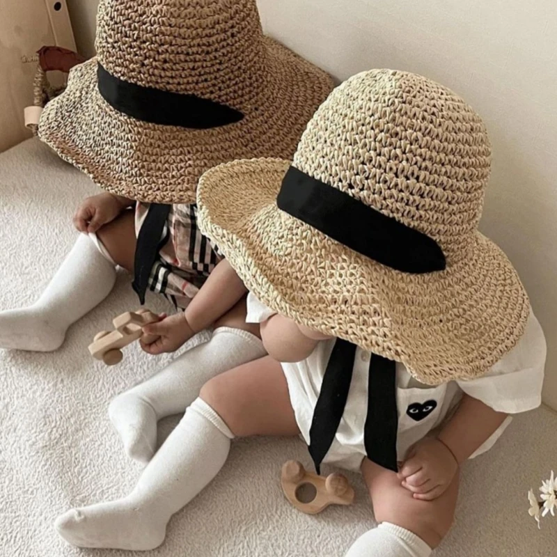 Summer Hat Straw Woven Cap Beach Sun Hats for Little Girl Infant Toddlers Photography Props Wide Brim SunProtection Hat
Summer Hat Straw Woven Cap Beach Sun Hats for Little Girl Infant Toddlers Photography Props Wide Brim SunProtection Hat