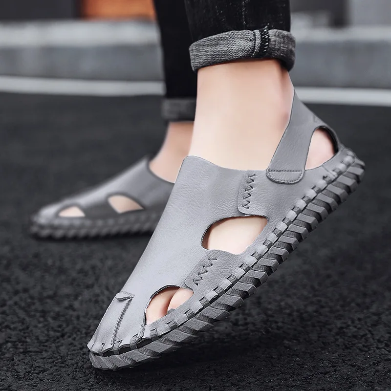 MODX Summer Mens Beach Sandals Roman Shoes m2 Slip On Hollow Out Breathable Flats Soft
MODX Summer Mens Beach Sandals Roman Shoes m2 Slip On Hollow Out Breathable Flats Soft