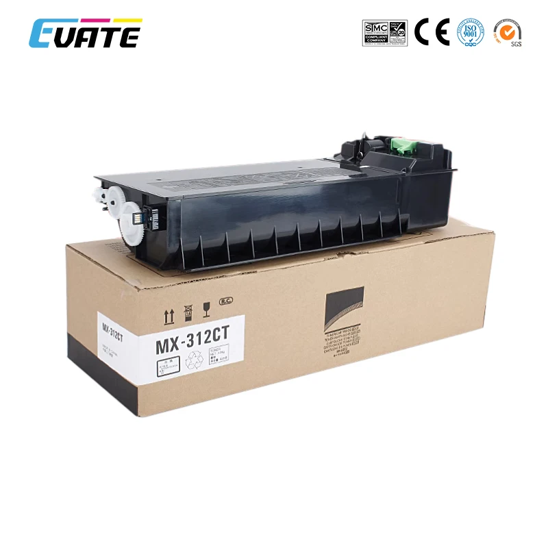 SHARP MX-312CT Compatible Toner Cartridge for MX M261 M261N M311 M311N 2628L M2608N M3108N M3508N M2608U M3108U M3508U Copier
SHARP MX-312CT Compatible Toner Cartridge for MX M261 M261N M311 M311N 2628L M2608N M3108N M3508N M2608U M3108U M3508U Copier