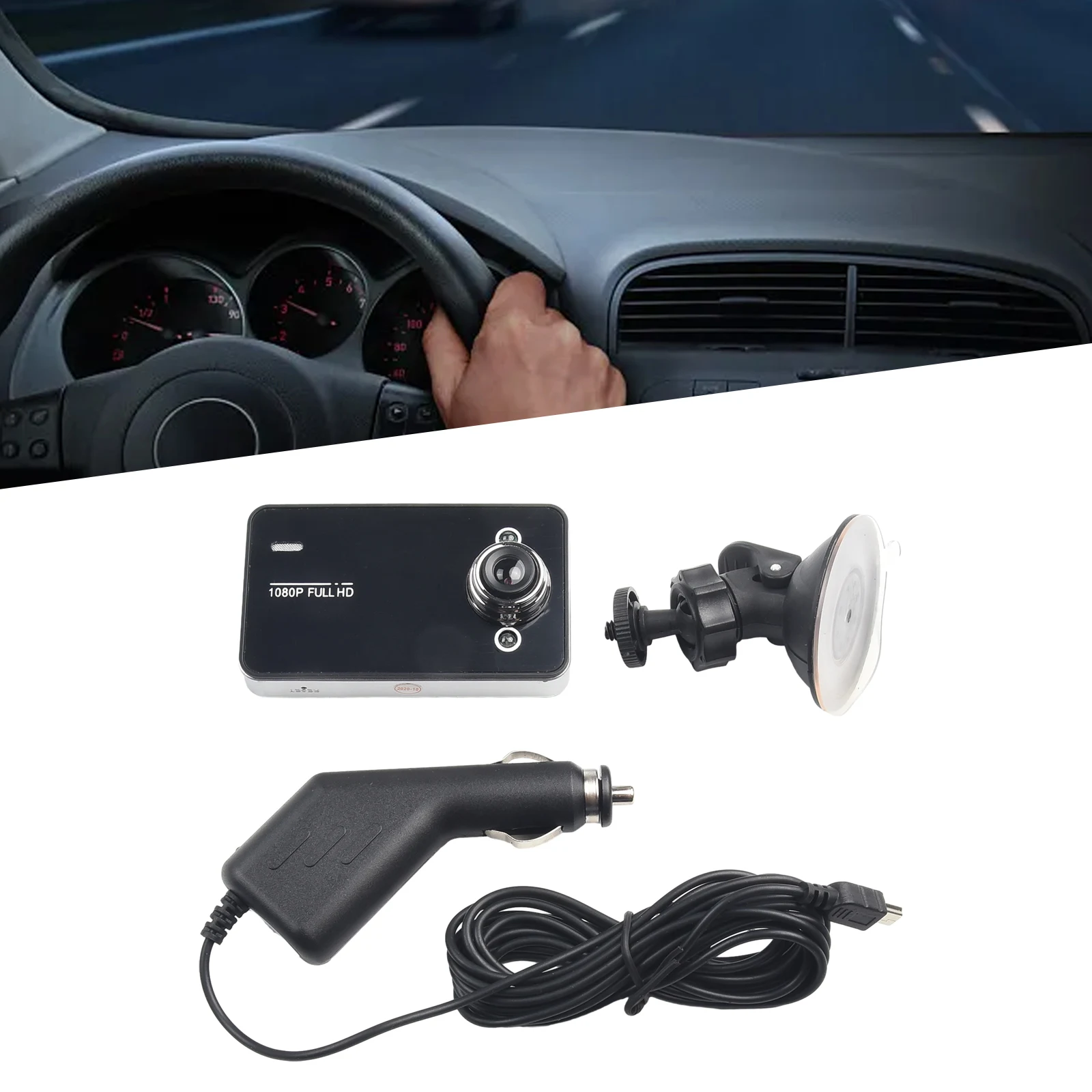 

Car Full HD 1080P Dash Cam Rear View Camera Night Vision Video Recorder Black Box Auto Dashcam Parking Monitor