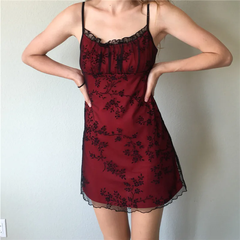 Party Beach Dress Women Sexy Summer Low Cut Spaghetti Strap Lace Edge Leaves Stitching Backless Sling Mini Vestidos Fairy Street
Party Beach Dress Women Sexy Summer Low Cut Spaghetti Strap Lace Edge Leaves Stitching Backless Sling Mini Vestidos Fairy Street