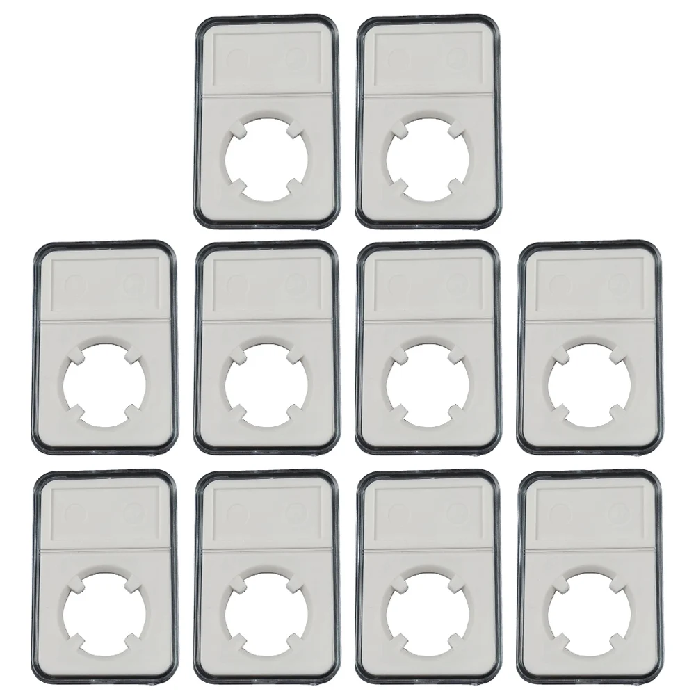 Coin Slab Holders For Grade PCGS Coins Acrylic Storage Box Case White 18mm Inner Diameter Safely Store And Showcase
Coin Slab Holders For Grade PCGS Coins Acrylic Storage Box Case White 18mm Inner Diameter Safely Store And Showcase