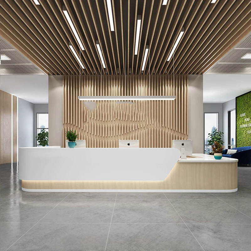 Lectern Front Reception Desks Counter Modern Hotel Store White Reception Desks Luxury Bar bureau meuble Office Furniture WJ25XP
Lectern Front Reception Desks Counter Modern Hotel Store White Reception Desks Luxury Bar bureau meuble Office Furniture WJ25XP