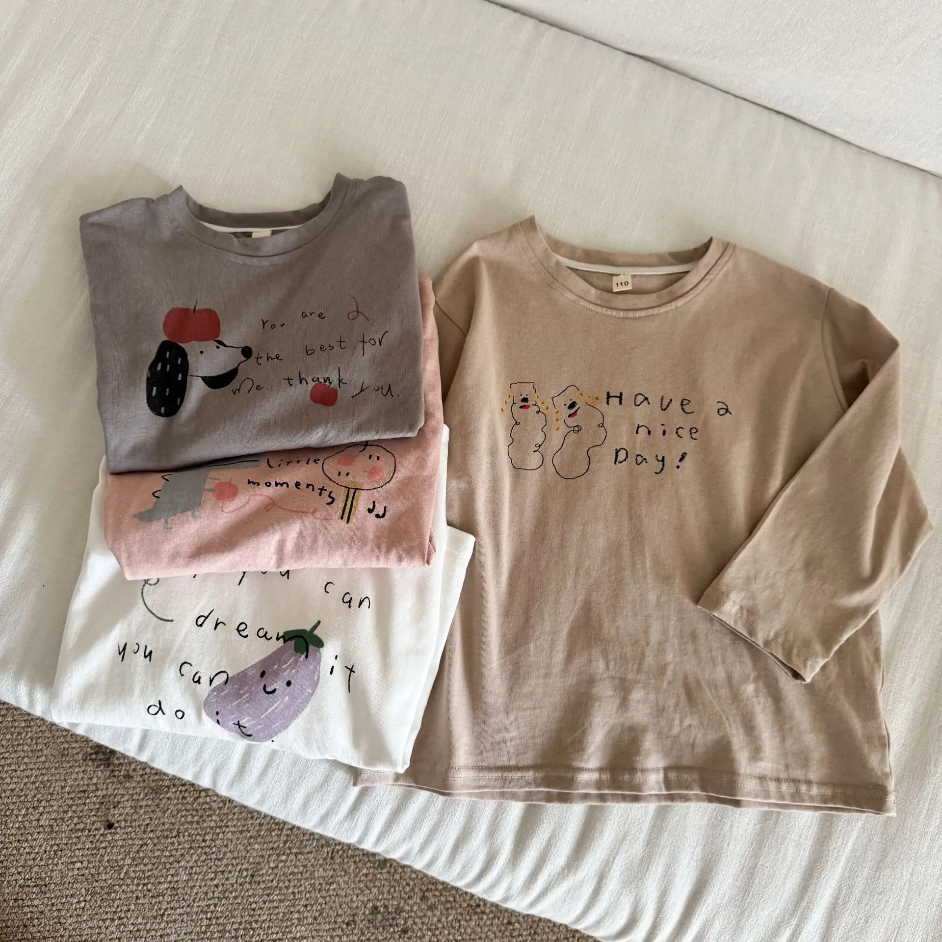 2025 Autumn New Children Long Sleeve T Shirts Cartoon Print Girls Bottoming Shirts Baby Boys Cotton Casual Tops Kids Clothes 8 Sb930d11d353a4335a18ec80aed5612d5I