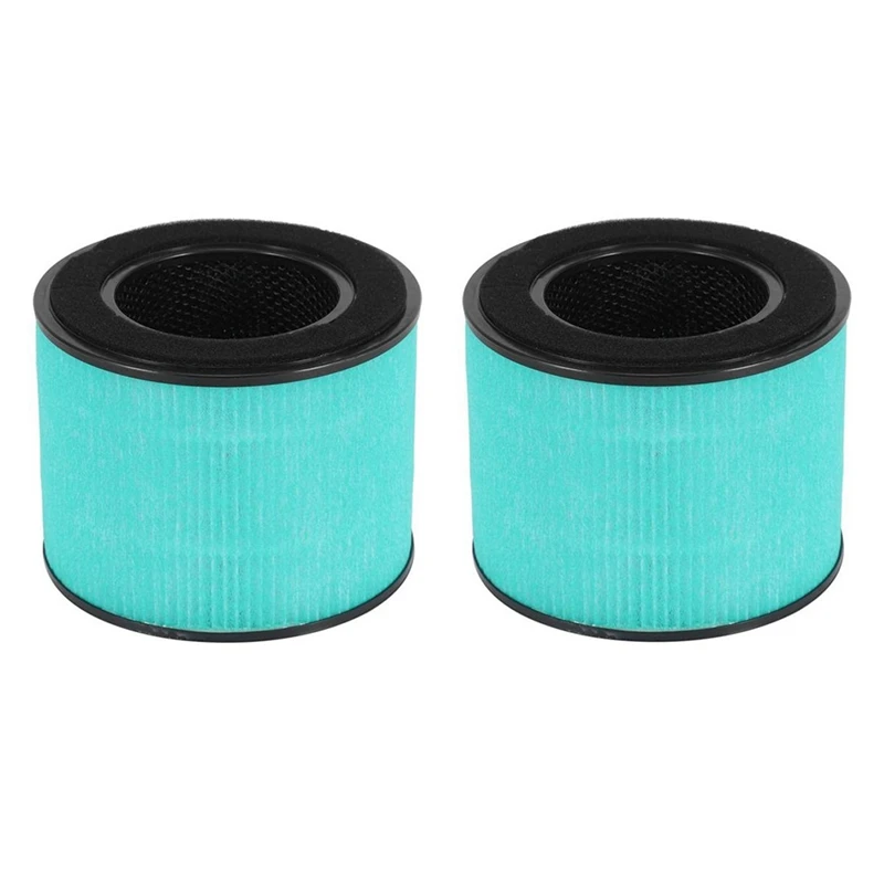 2 шт., детали для фильтров HEPA, система фильтров 3-в-1 включает предварительный фильтр, реальный фильтр HEPA, активированный фильтр 
2 шт., детали для фильтров HEPA, система фильтров 3-в-1 включает предварительный фильтр, реальный фильтр HEPA, активированный фильтр