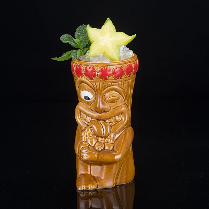 600ml Hawaii Tiki Mugs Cocktail Cup Beer Beverage Mug Wine Mug Ceramic Easter Islander Tiki Mug Bar Tools Barware
600ml Hawaii Tiki Mugs Cocktail Cup Beer Beverage Mug Wine Mug Ceramic Easter Islander Tiki Mug Bar Tools Barware