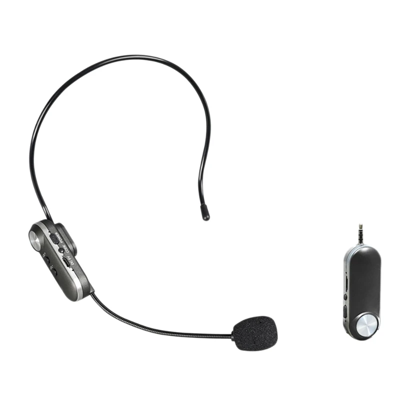 UHF Wireless Microphone Headset Headphone Microphone And Handheld Microphone 2 In 1 1/4 Inch Plug For Speakers Voice PA
UHF Wireless Microphone Headset Headphone Microphone And Handheld Microphone 2 In 1 1/4 Inch Plug For Speakers Voice PA