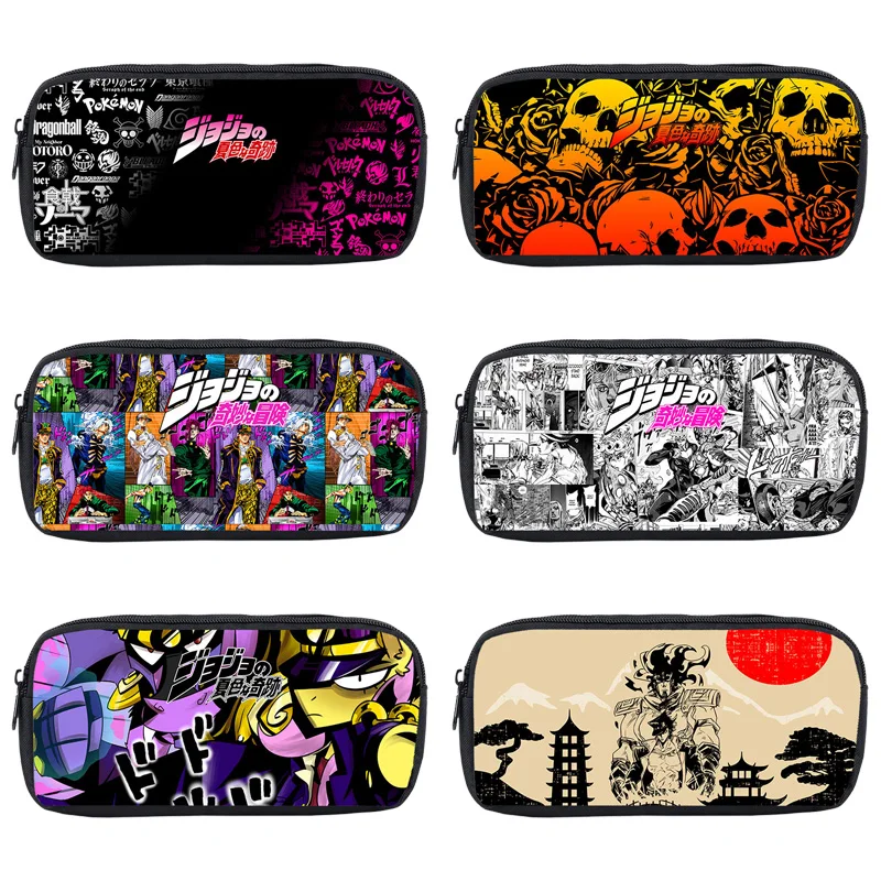 Japan Anime Jojo Bizarre Adventure Case Pencil Killer Queen Jojo Zipper Pouch Makeup Box Organizer Teenager Cosmetic Bag Women
Japan Anime Jojo Bizarre Adventure Case Pencil Killer Queen Jojo Zipper Pouch Makeup Box Organizer Teenager Cosmetic Bag Women