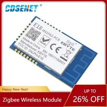2.4GHz ZigBee Network CC2530 Wireless rf Module E18-MS1PA2-PCB SMD 2.4 ghz pa rf Transmitter Receiver with PCB Antenna
2.4GHz ZigBee Network CC2530 Wireless rf Module E18-MS1PA2-PCB SMD 2.4 ghz pa rf Transmitter Receiver with PCB Antenna