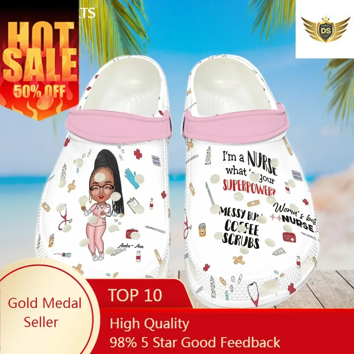 Nurse Slipper Girl Boy Clogs Summer Garden Beach Slippers Cave Hole Shoes For Hospital Worker Nursing Flat For Women
Nurse Slipper Girl Boy Clogs Summer Garden Beach Slippers Cave Hole Shoes For Hospital Worker Nursing Flat For Women