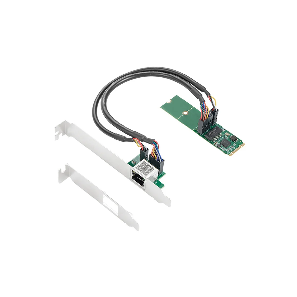 

I225 2,5G 2500 Мбит/с M.2 B Ключ M ключ к PCIe 2,5 ГБ Ethernet-карта RJ45 LAN B/M ключ контроллер для ноутбука карта