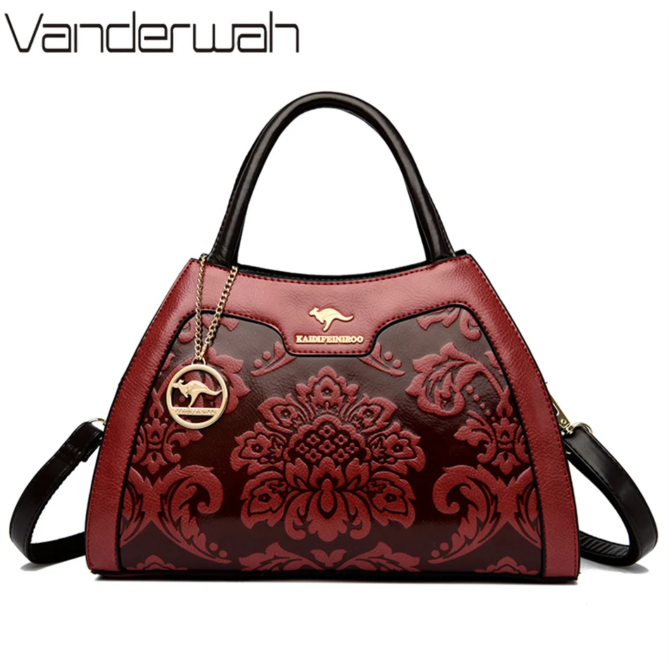 

Luxury Casual Tote Leather Handbags Purse Women Bag 2022 Designer Messenger Shoulder Crossbody Bag for Female Shopper Sac A Main