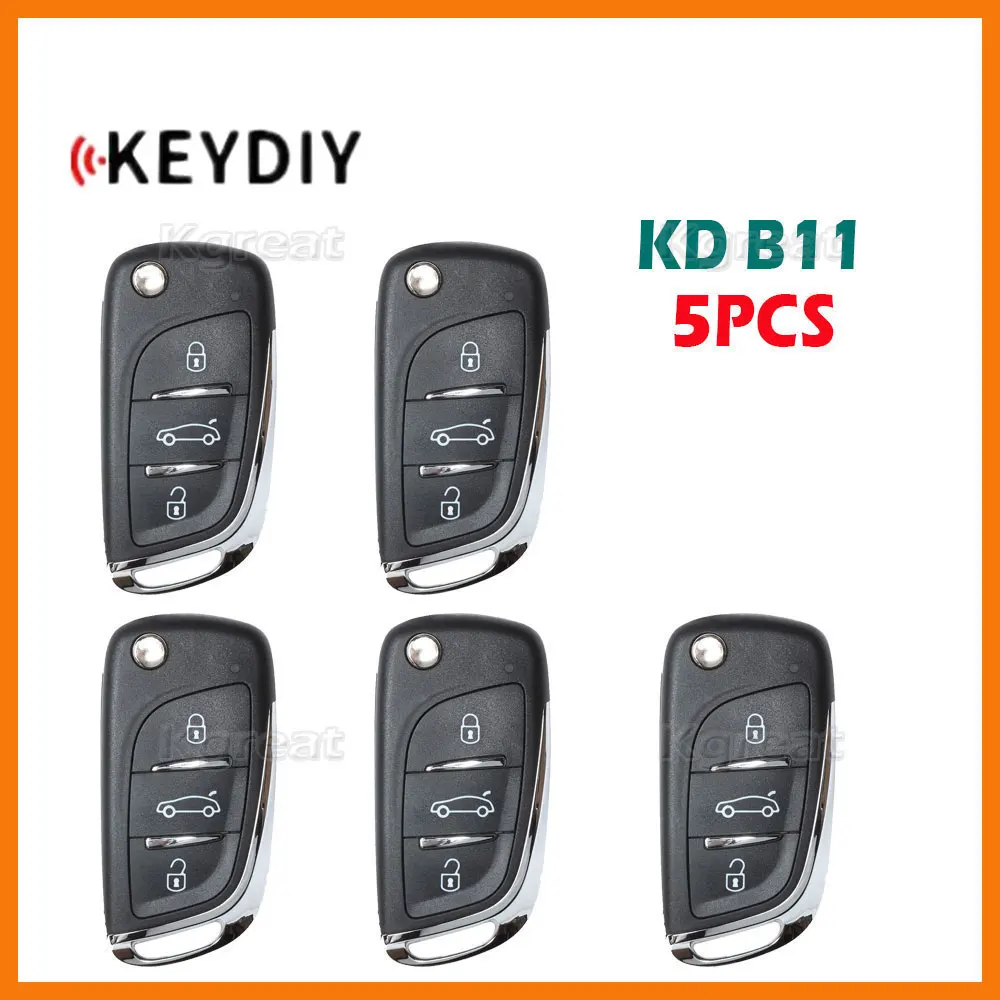 5pcs Keydiy KD B11 Universal Remote Key B11-2 B11-3 Remote Car Key for Peugeot Style KD900/KD-X2/mini KD B Series Remote Control
5pcs Keydiy KD B11 Universal Remote Key B11-2 B11-3 Remote Car Key for Peugeot Style KD900/KD-X2/mini KD B Series Remote Control