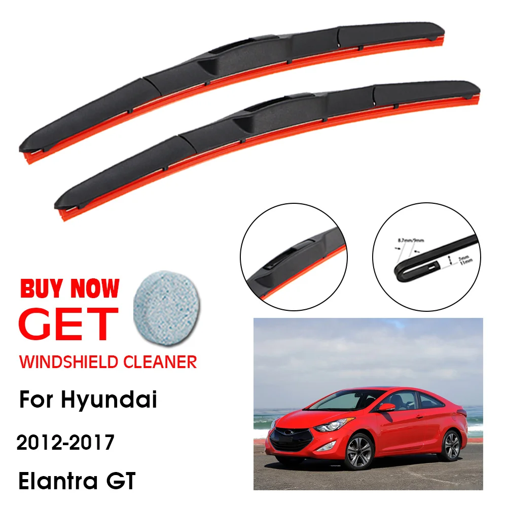 Автомобильный стеклоочиститель для омывателя ветрового стекла для Hyundai Elantra GT, 26 дюймов + 14 дюймов, 2012-2017, силикагель
Автомобильный стеклоочиститель для омывателя ветрового стекла для Hyundai Elantra GT, 26 дюймов + 14 дюймов, 2012-2017, силикагель