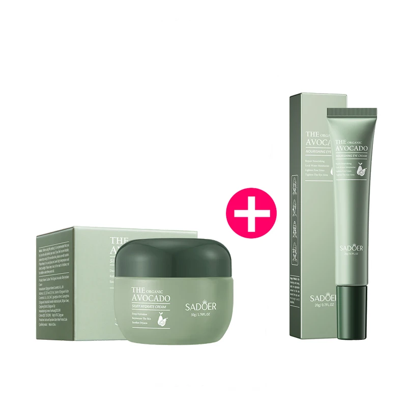 SADOER Avocado Skin Care Sets Eye Cream Face Cream Anti Dark Circles Eye Bag Tender Moisturizing Nourishing Skin Care Kit
SADOER Avocado Skin Care Sets Eye Cream Face Cream Anti Dark Circles Eye Bag Tender Moisturizing Nourishing Skin Care Kit