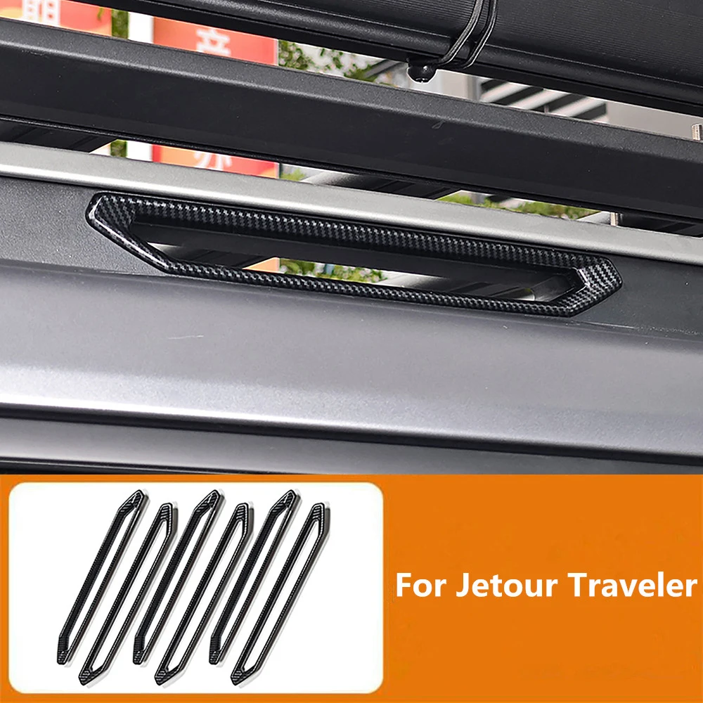 

Car Roof Luggage Rack Decorative Strip Cover Exterior Modified Accessories For Chery Jetour Traveler 2023 2024