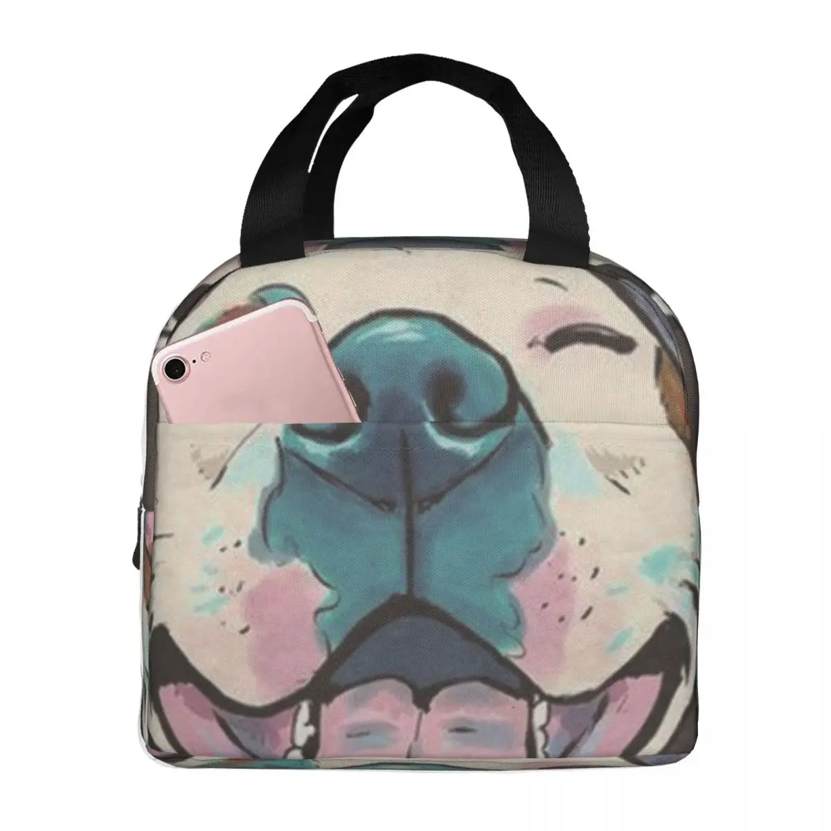 Pit Bull Cartoon Pit Bull Smile Portable Insulated Oxford Lunch Bag Reusable Lunch Box Lunch Organizer Thermal Cooler Tote Bag
Pit Bull Cartoon Pit Bull Smile Portable Insulated Oxford Lunch Bag Reusable Lunch Box Lunch Organizer Thermal Cooler Tote Bag
