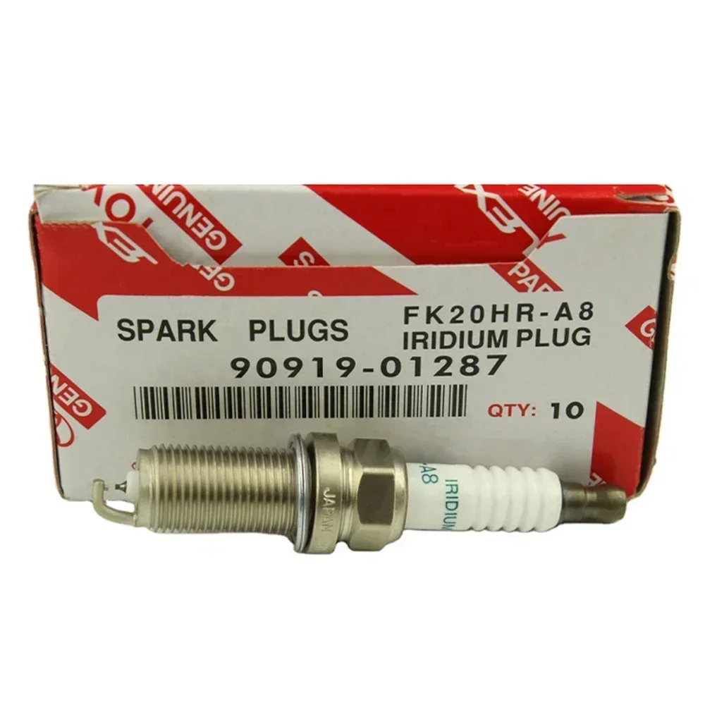 90919-01287 FK20HR-A8 4/6 шт. двойная иридиевая Свеча зажигания для Toyato 4runner Rav4 Sienna Hiace Prado Avalon FJ Cruiser Highlander
90919-01287 FK20HR-A8 4/6 шт. двойная иридиевая Свеча зажигания для Toyato 4runner Rav4 Sienna Hiace Prado Avalon FJ Cruiser Highlander