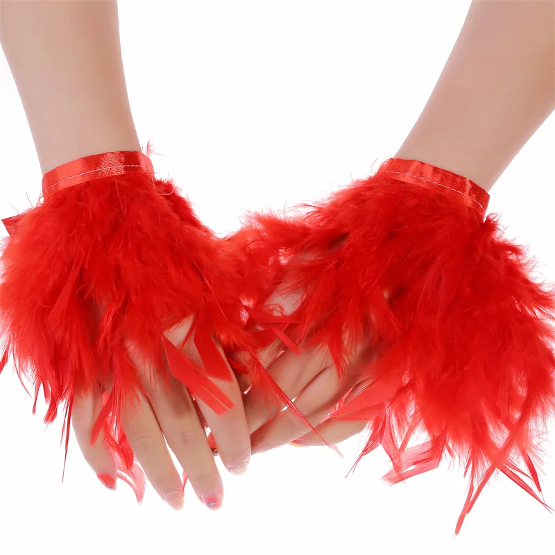 Ostrich Feather Cuff Wrist Sleeve Women Real Fur Ostrich Feather Cuffs Feather Cuff Snap Bracelet Clap On Satin Shirts Elegant
Ostrich Feather Cuff Wrist Sleeve Women Real Fur Ostrich Feather Cuffs Feather Cuff Snap Bracelet Clap On Satin Shirts Elegant