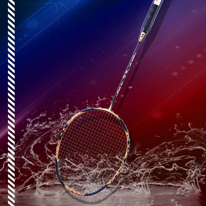 33-35 LBS MJ40 Carbon Fiber Badminton Rackets Upgrade Hardening Effensive and Defensive GUANGYU Badminton Rackets and Gift Box
33-35 LBS MJ40 Carbon Fiber Badminton Rackets Upgrade Hardening Effensive and Defensive GUANGYU Badminton Rackets and Gift Box