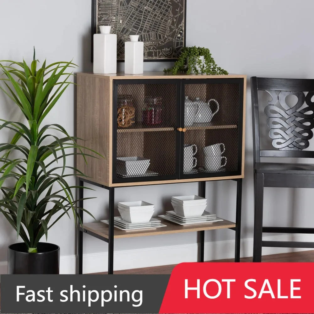NEW Home/Furniture Baxton Studio Asher Modern Industrial Natural Brown Finished Wood and Black Metal 2-Door Sideboard US
NEW Home/Furniture Baxton Studio Asher Modern Industrial Natural Brown Finished Wood and Black Metal 2-Door Sideboard US