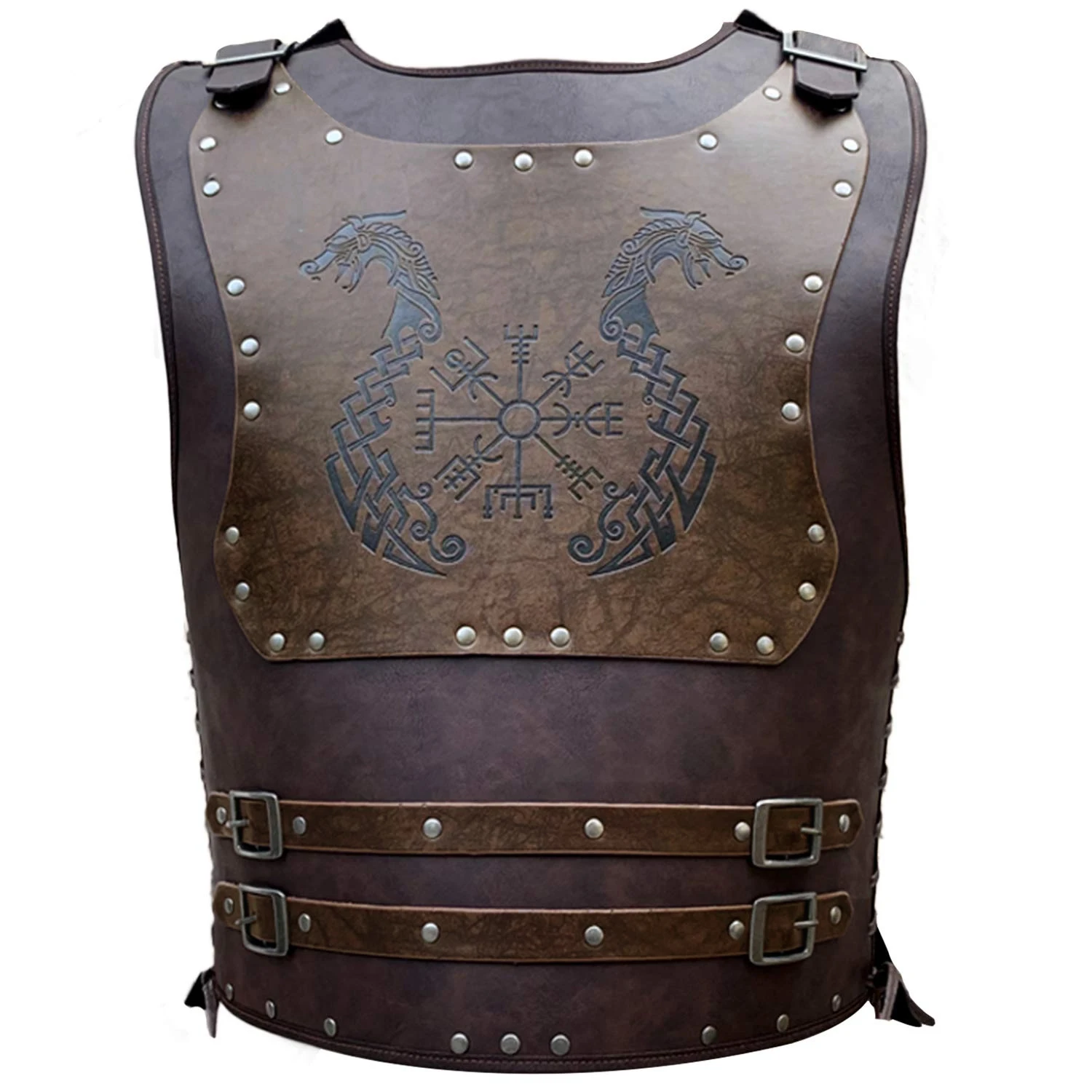 New Fashion Men Knight Cosplay Medieval Viking Armor Warriors Knight Embossed Stage leather armour Cosplay Costume
New Fashion Men Knight Cosplay Medieval Viking Armor Warriors Knight Embossed Stage leather armour Cosplay Costume