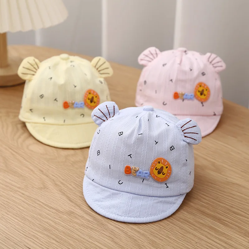 Toddler Cute Baby Sun Hats Wide Brim Beach Hats Sun Protection Kid Cartoon Baseball Caps Summer Infant Baby Sunscreen Cap
Toddler Cute Baby Sun Hats Wide Brim Beach Hats Sun Protection Kid Cartoon Baseball Caps Summer Infant Baby Sunscreen Cap
