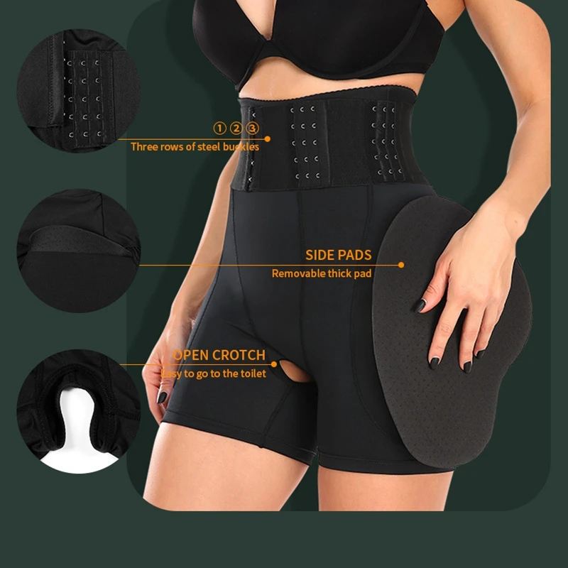2 in 1 Waist Trainer and Boot Lift Women Butt Lifter Shapewear Body Underwear Shaper Padded Panties Fake Buttocks Thigh Slimmer
2 in 1 Waist Trainer and Boot Lift Women Butt Lifter Shapewear Body Underwear Shaper Padded Panties Fake Buttocks Thigh Slimmer