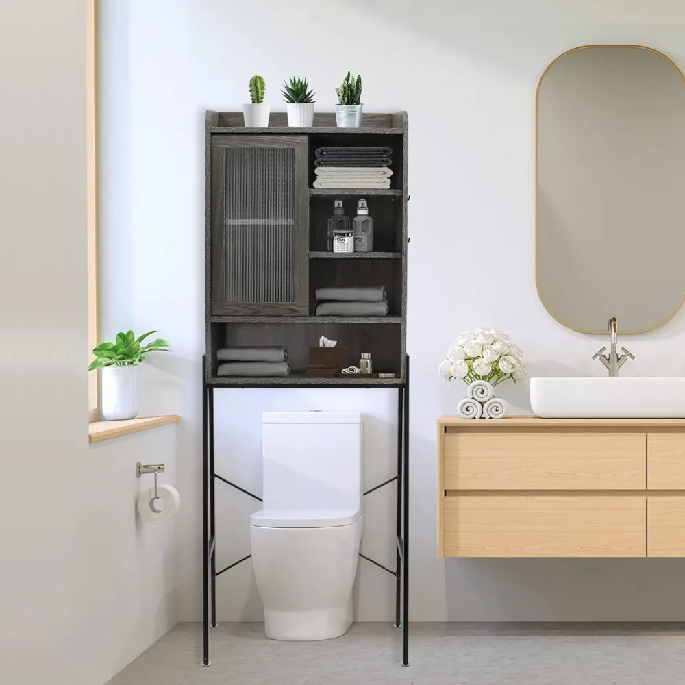 Acrylic Sliding Door Bathroom Organizer Over Toilet Shelf Organizer Freestanding Space Saver With Adjustable Shelves Metal Frame
Acrylic Sliding Door Bathroom Organizer Over Toilet Shelf Organizer Freestanding Space Saver With Adjustable Shelves Metal Frame