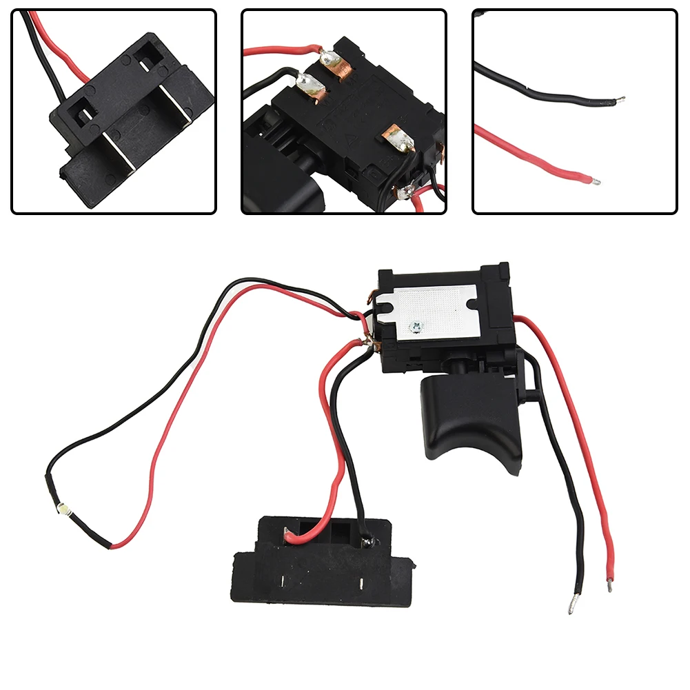 Electric Drill Speed Control Push Button 12V14.4V18V Lithium Battery Cordless Trigger Switch W/ Light Electric Drill Tool Parts
Electric Drill Speed Control Push Button 12V14.4V18V Lithium Battery Cordless Trigger Switch W/ Light Electric Drill Tool Parts