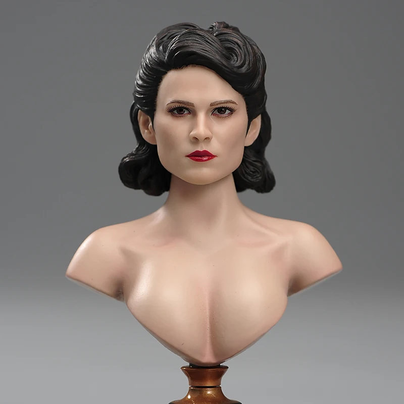 1/6 Carter Soldier Head Sculpt Margaret Peggy US Captain Girlfriend Figure Beauty Painted Head Carving for 12" Moveable Body
1/6 Carter Soldier Head Sculpt Margaret Peggy US Captain Girlfriend Figure Beauty Painted Head Carving for 12" Moveable Body