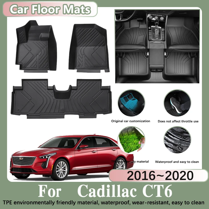 LHD Car Floor Mat for Cadillac CT6 2016 2017 2018 2019 2020 Auto Anti-dirty Foot Waterproof Pad Custom Liner Mat Car Accessories
LHD Car Floor Mat for Cadillac CT6 2016 2017 2018 2019 2020 Auto Anti-dirty Foot Waterproof Pad Custom Liner Mat Car Accessories