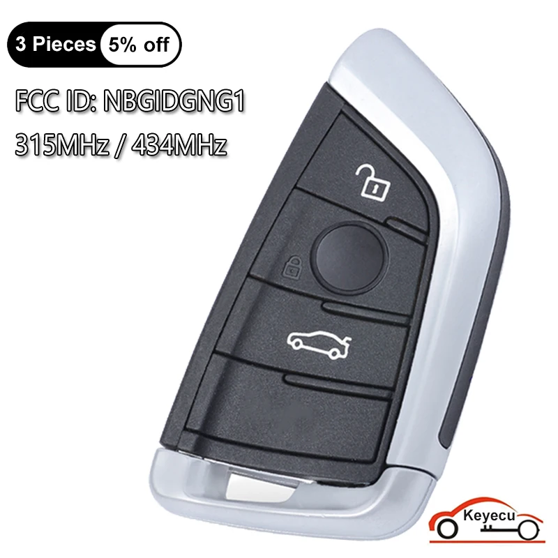 KEYECU 3 кнопки 315 МГц 434 МГц ID49 для BMW 2 3 5 7 серии X5 F45 F46 F10 F11 F07 F18 F15 F85 OEM дистанционный смарт ключ-брелок NBGIDGNG1
KEYECU 3 кнопки 315 МГц 434 МГц ID49 для BMW 2 3 5 7 серии X5 F45 F46 F10 F11 F07 F18 F15 F85 OEM дистанционный смарт ключ-брелок NBGIDGNG1
