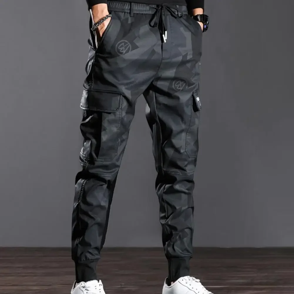 

Men's Casual Pants Streetwear Camouflage Quick Dry Sweatpants Men Clothing Trend Korean Harem Pants Mens Daily Loose Trousers