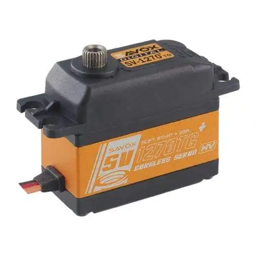 SAVOX SV-1270TG+ SV-1271SG+ SV-1272SG+ SV-1273TG+ SV-1274MG+ 7.4V Coreless High Volt Servo motor
SAVOX SV-1270TG+ SV-1271SG+ SV-1272SG+ SV-1273TG+ SV-1274MG+ 7.4V Coreless High Volt Servo motor