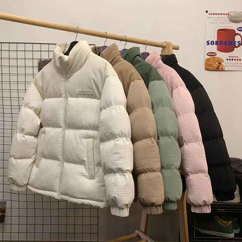 Winter Jackets Men Thick Warm Coat Male Patchwork Casual Parka Stand Collar Fashion Oversize Women Winter Jacket New Streetwear
Winter Jackets Men Thick Warm Coat Male Patchwork Casual Parka Stand Collar Fashion Oversize Women Winter Jacket New Streetwear