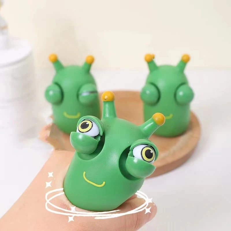 1PC Vegetable Worm Caterpillar Eye Decompression Toy Decompression Artifact Pinch Children Gift Vent Small Toys
1PC Vegetable Worm Caterpillar Eye Decompression Toy Decompression Artifact Pinch Children Gift Vent Small Toys