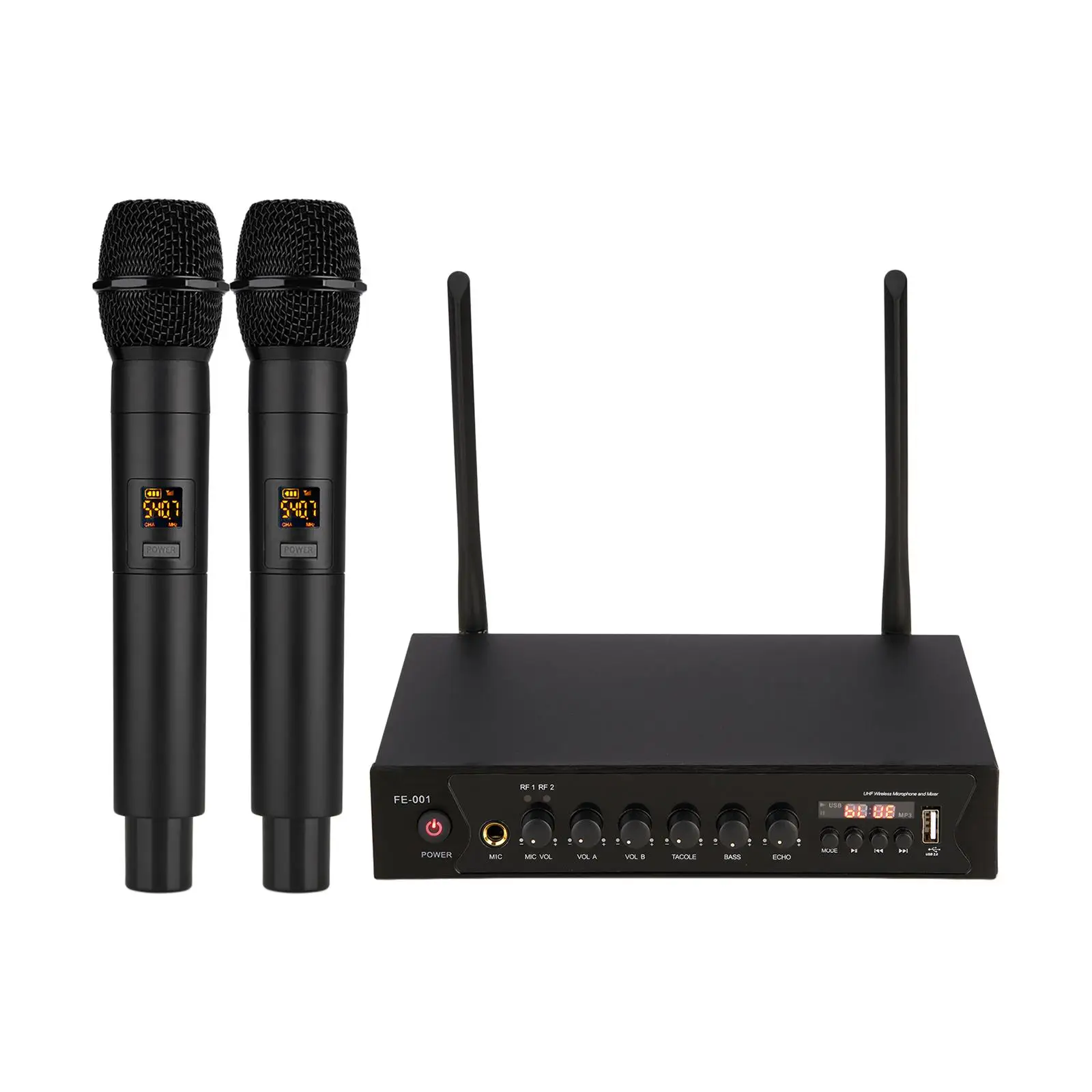 Wireless Microphone Dynamic Mic Handheld Professional UHF Wireless Receiver for Amplifie Tablet Computer Smart TV Home KTV EUR
Wireless Microphone Dynamic Mic Handheld Professional UHF Wireless Receiver for Amplifie Tablet Computer Smart TV Home KTV EUR