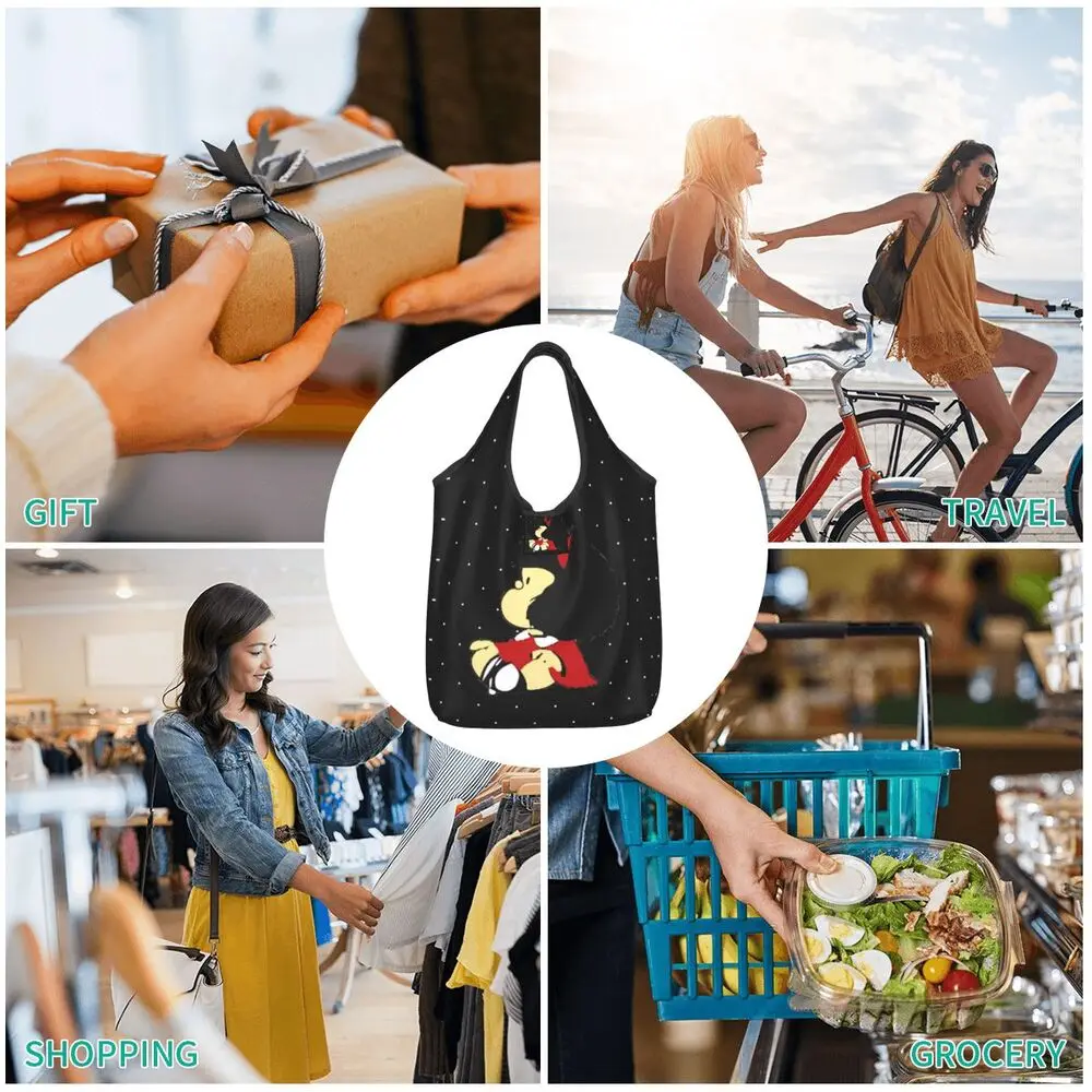 Custom Vintage Mafalda Manga Grocery Shopping Bag 126 Sb943c06b99a7466492300aa4a350b1f60