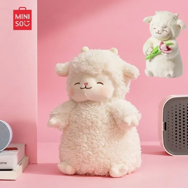 24 см милая плюшевая овечка Miniso Kawaii, плюшевая игрушка, аниме мультфильм, милая девочка, кукла ягненка, кавайная Детская плюшевая игрушка, украшение для комнаты, подарок
24 см милая плюшевая овечка Miniso Kawaii, плюшевая игрушка, аниме мультфильм, милая девочка, кукла ягненка, кавайная Детская плюшевая игрушка, украшение для комнаты, подарок
