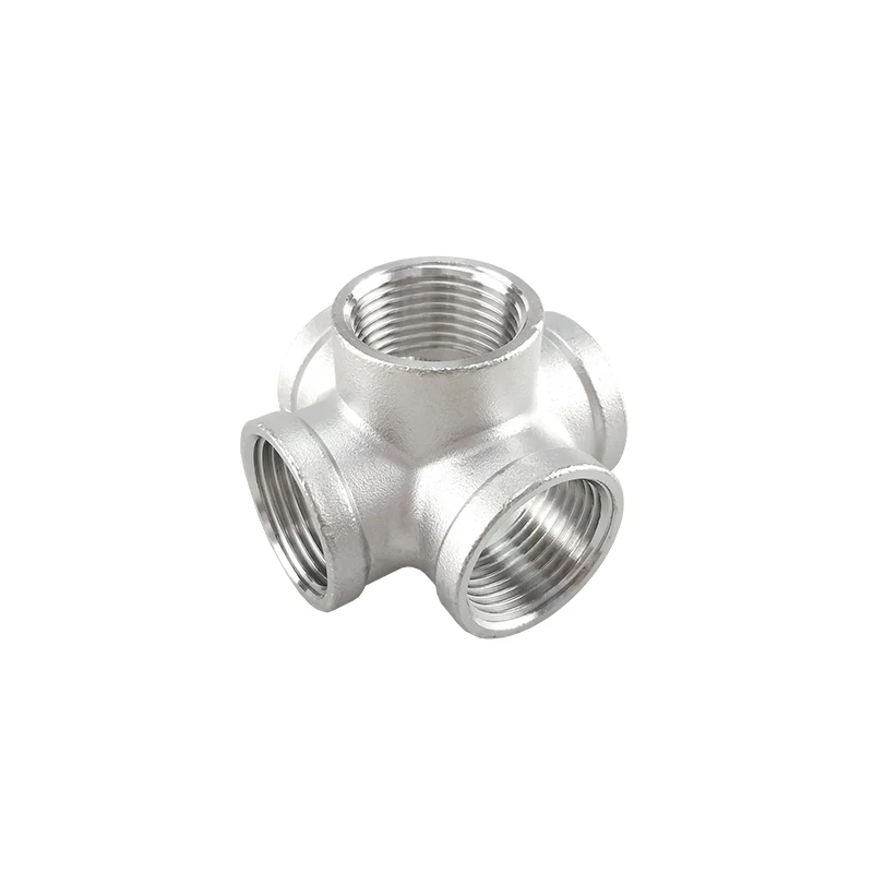1/4" 3/8" 1/2" 3/4" 1" Stainless Steel SS304 DN15 DN20 DN25 Female BSP Thread Pipe Fitting 5 Way Equal Cross Connector
1/4" 3/8" 1/2" 3/4" 1" Stainless Steel SS304 DN15 DN20 DN25 Female BSP Thread Pipe Fitting 5 Way Equal Cross Connector